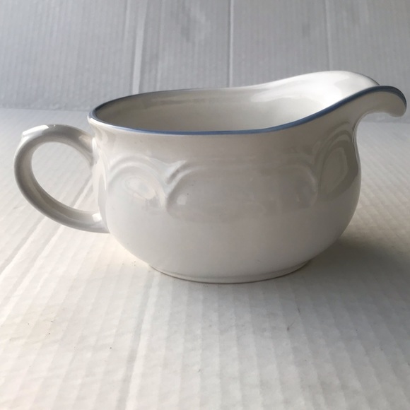 Vintage Hearthside “Floral Expressions” Gravy Boat Stoneware  3.25” Tall - Picture 2 of 9